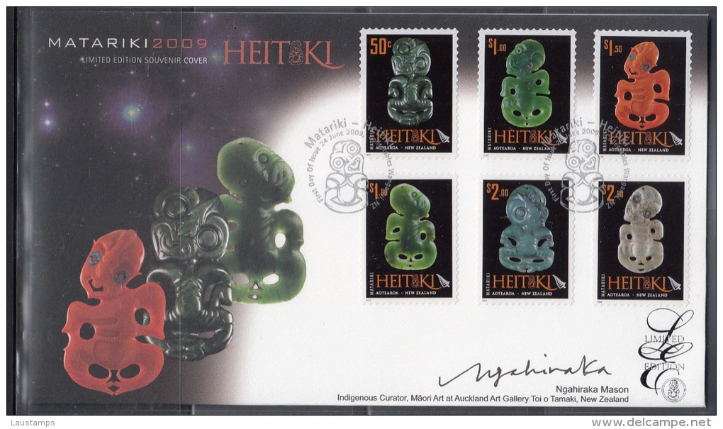 New Zealand 2009 MATARIKI Limited Edition FDC - FDC