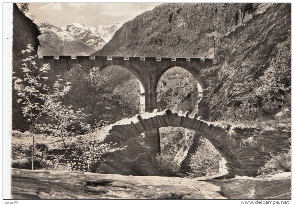 C1960 ONSERNONE PONTE UOVO E VECCHIO - Onsernone