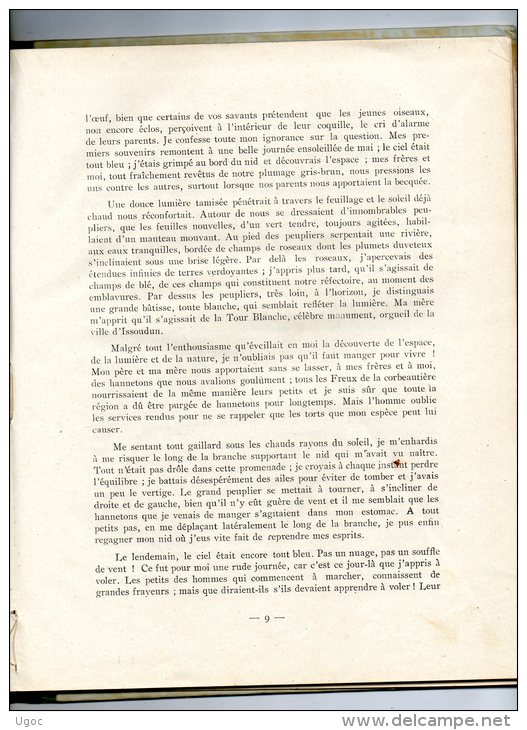 - Beau Livre Cartonné De 95 Pages LES MEMOIRES D´UN CORBEAU FREUX Par J.D. Saint-Hilaire  1947 - - Autres & Non Classés