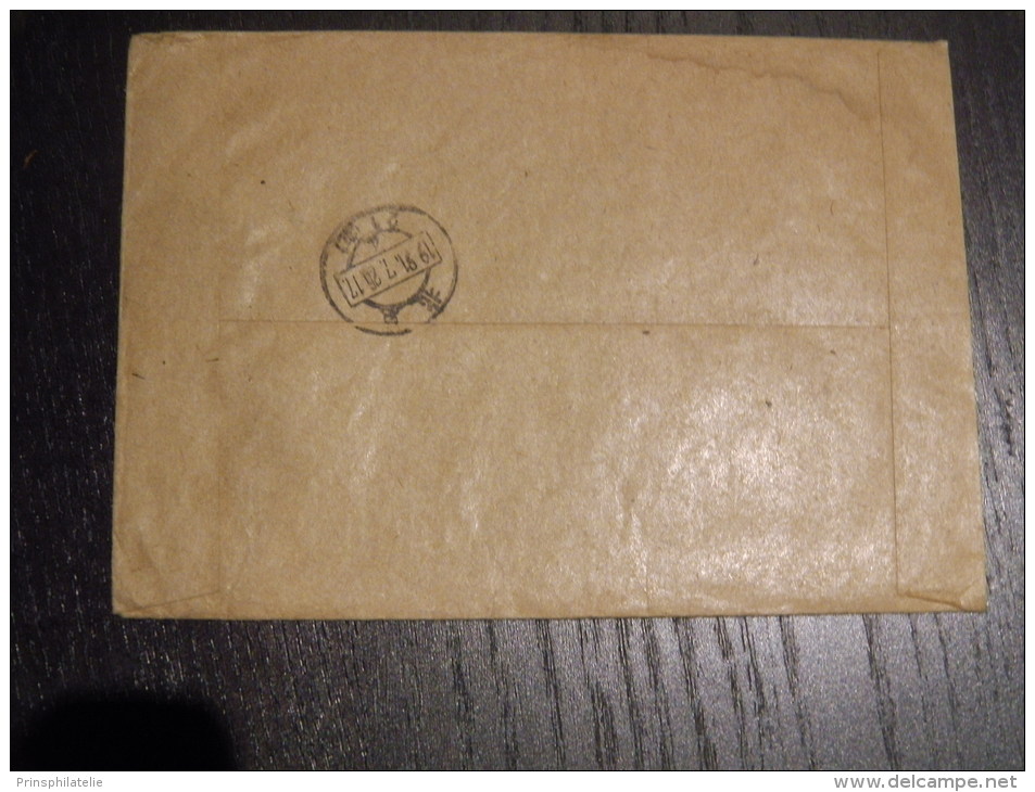 LETTRE DE CHINE RECOMMANDEE  CHINA REGISTERED   COVER - Lettres & Documents