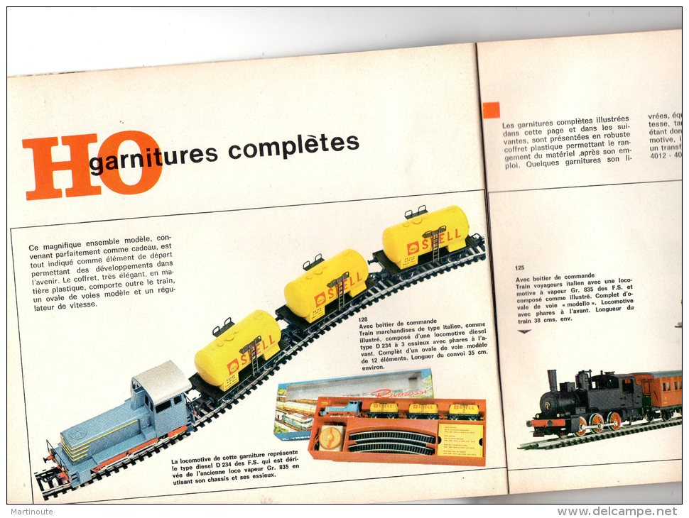 - Beau Catalogue De 100 Pages Pour Trains Miniatures électriques RIVAROSSI 69/70 -177 - Non Classés