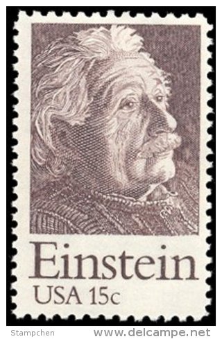 1979 USA Albert Einstein Stamp Sc#1774 Famous Atom Mathematics Physics - Atom