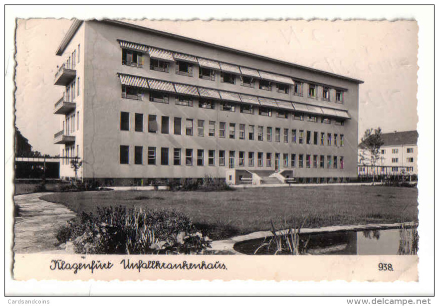 Klagenfurt 1958gel - Unfallkrankenhaus - Klagenfurt