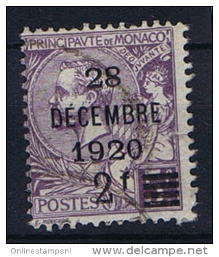 Monaco: 1921 Mi. Nr 48  Used - Usati