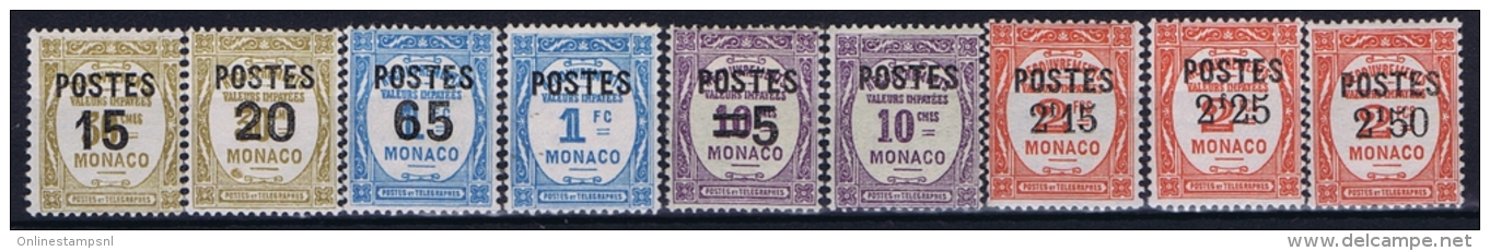 Monaco: 1937 Mi. Nr  149 - 162   MH/*  Part Of Set - Ungebraucht