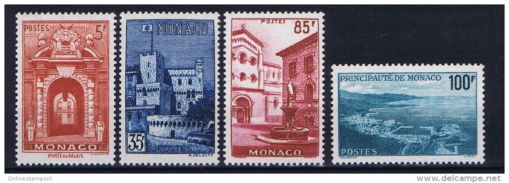 Monaco: 1959 Mi. Nr  618 - 621 MNH/**  529  - 532 - Ongebruikt