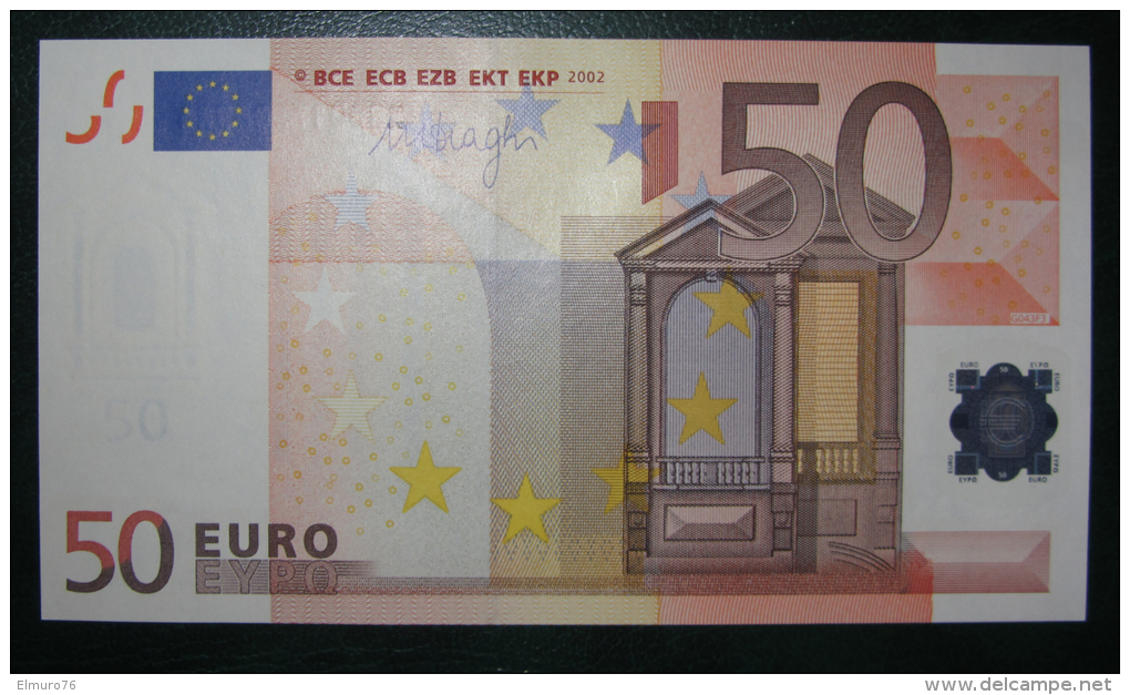 50 EURO G043D4 Germany DRAGHI  Serie X  UNCIRCULATED - 50 Euro