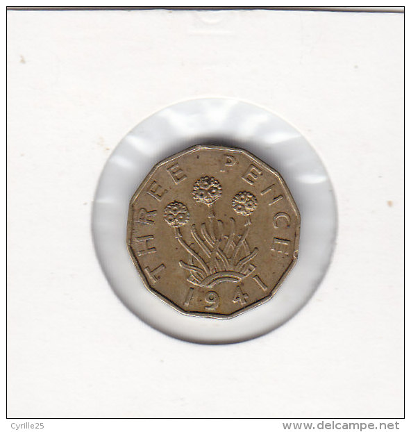 3 PENCE 1941 - F. 3 Pence