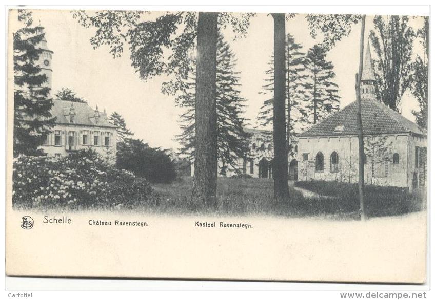 SCHELLE-CHATEAU RAVENSTEYN-KASTEEL RAVENSTEYN-VERZONDEN-1911-UITG.MME VERMAELEN-PAPETERIE ST.BERNARD - Schelle