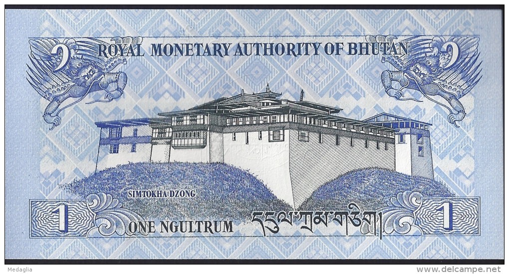 BHOUTAN - 1 Ngultrum 2006-2019 UNC - Bhutan