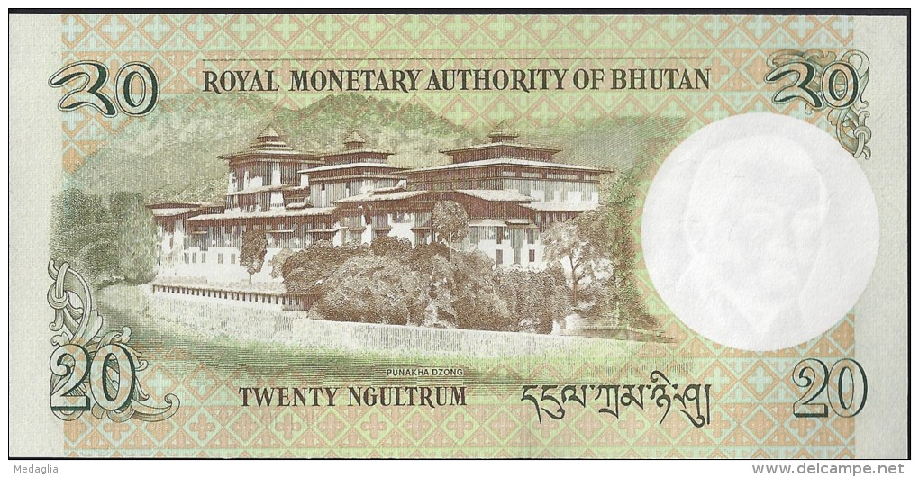 BHOUTAN - 20 Ngultrum 2006 - UNC - Bhutan