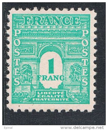 FRANCE : N° 620 Et 624 * (Arc De Triomphe De L'Etoile) - PRIX FIXE - - 1944-45 Arc De Triomphe
