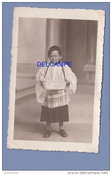 CPA Photo - SAINT POL - Jeune Enfant D'Eglise - 1937 - Saint Pol Sur Mer