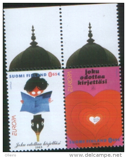 Finlandia Finland 2003 Europa Poster Art - Europa "L'arte Del Poster"  2v  ** MNH Complete Set - Unused Stamps