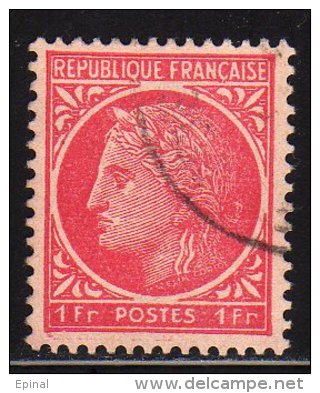 FRANCE : N° 675 Et 676 Oblitérés (Type Cérès De Mazelin) - PRIX FIXE - - 1945-47 Ceres De Mazelin