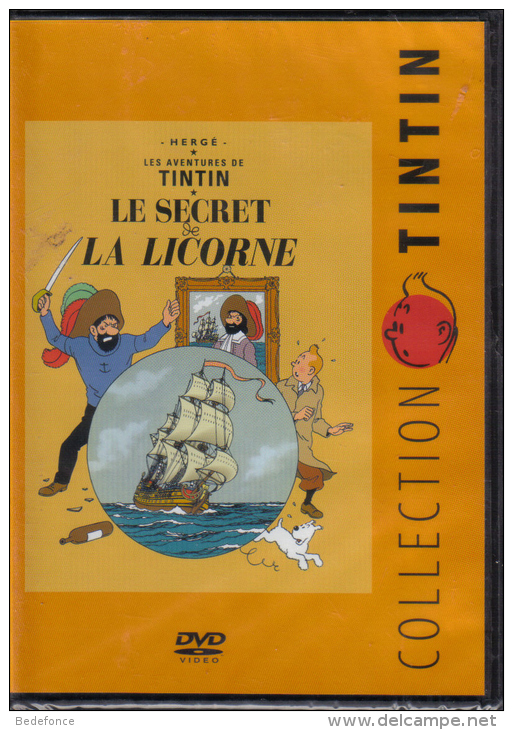 DVD - TINTIN - Le Secret De La Licorne - Neuf - Dessin Animé