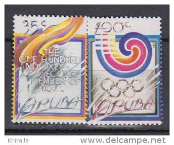 ANTILLES NEERLANDAISES - ARUBA    1988   N°  49 / 50     COTE   3 € 00        ( 614 ) - Antilles