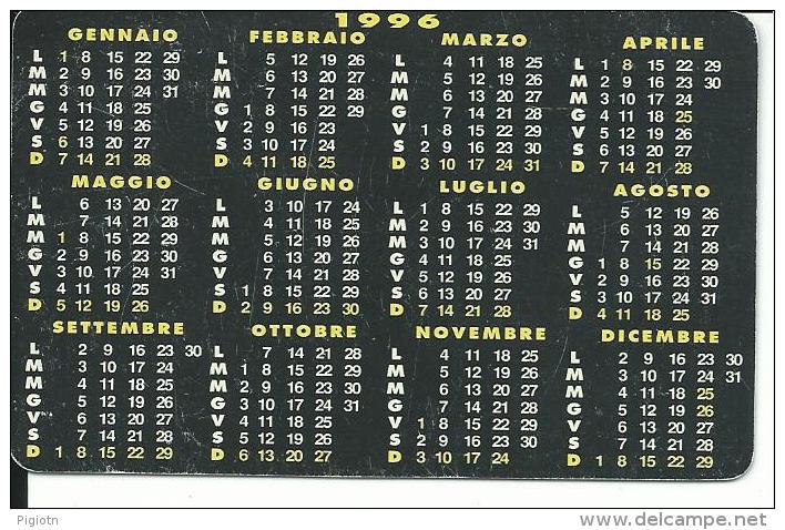 CAL395 - CALENDARIETTO 1996 - CHAT LINE MILANO - Formato Piccolo : 1991-00