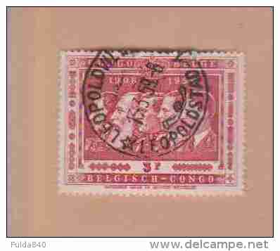 CONGO BELGE.  (COB) 1955 - N°346   .  Cinquantenaire Du Congo Belge.  * 3f-  Obl - Oblitérés