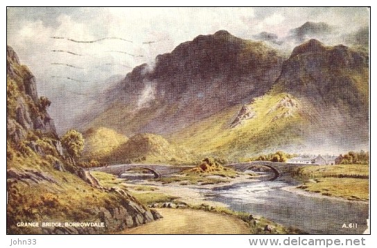 Edward H. Thompson - Grange Bridge At Borrowdale In The English Lake District  -   A 611 - Other & Unclassified