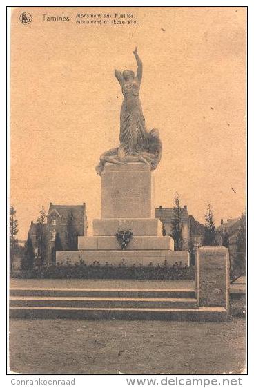 Tamines : Monument Aux Fusillés - Sambreville