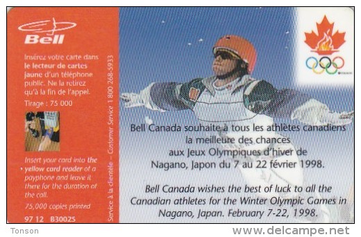 Canada, B30025, Caroline Olivier, Sport, Olympics, 2 Scans. - Canada