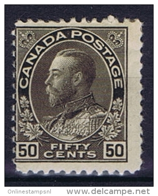 Canada: 1911 Mi 99 ,  MH/*, Parts Of Paper On The Back - Neufs