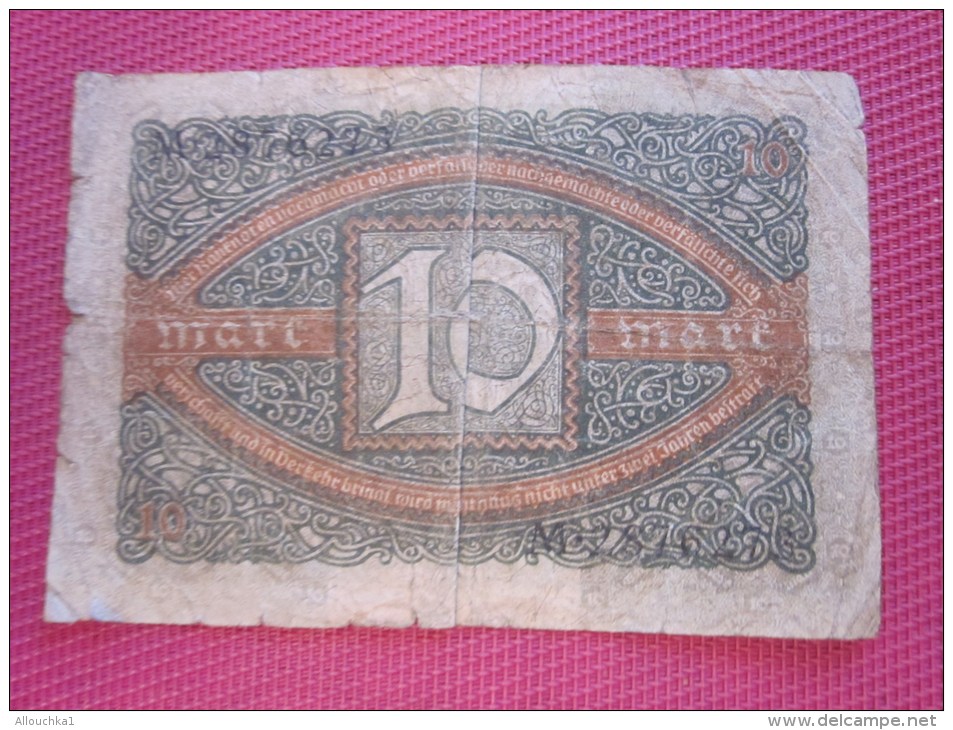 Berlin Février 1920 Reichbanknote  10 Mark BANK BILLET DE BANQUE BANCONOTE BANKNOTE BILLETES BANKNOTEN - 10 Mark