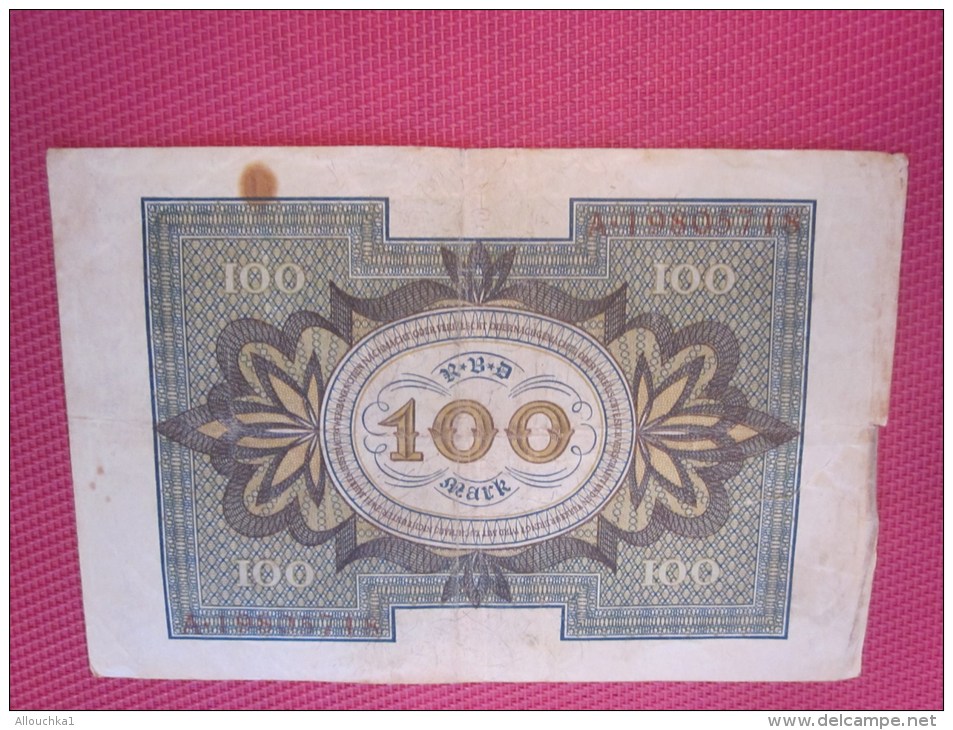 Berlin Septembre 1920 Reichbanknote  100 Mark BANK BILLET DE BANQUE BANCONOTE BANKNOTE BILLETES BANKNOTEN - 100 Mark