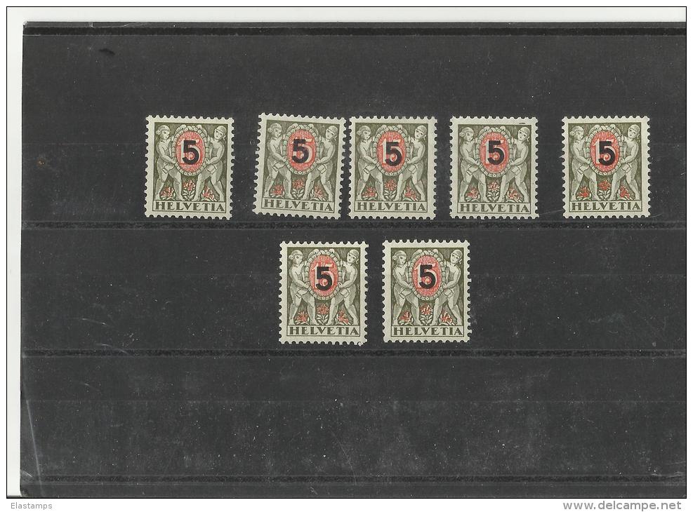 =CH LOT**MNH - Sammlungen