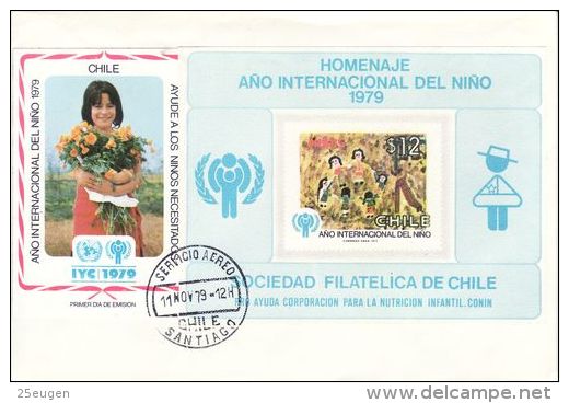 CHILE 1979 INTERNATIONAL YEAR OF THE CHILD FDC - Chili