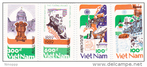 Vietnam 1989 India 89 Set MNH - Vietnam