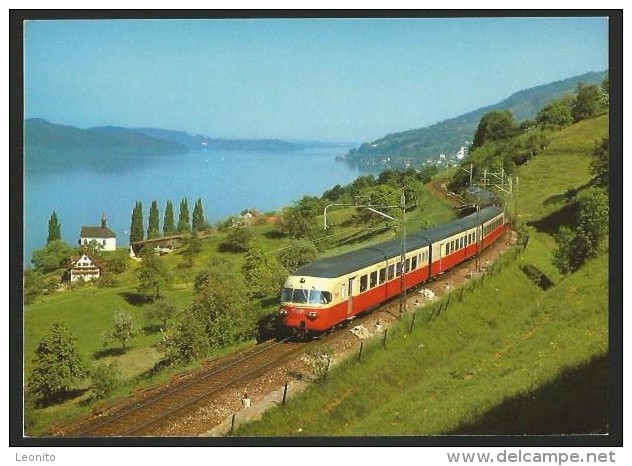 WALCHWIL SBB RAe TEE Bahn GOTTARDO 1975 - Walchwil