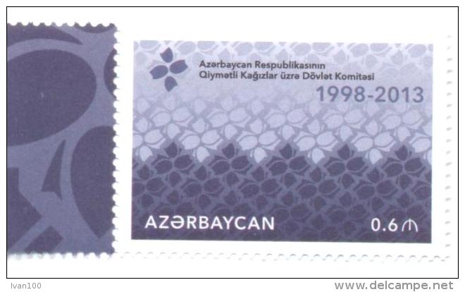 2013. Azerbaijan, State Committee Of Securitie,  1v, Mint/** - Azerbaïdjan