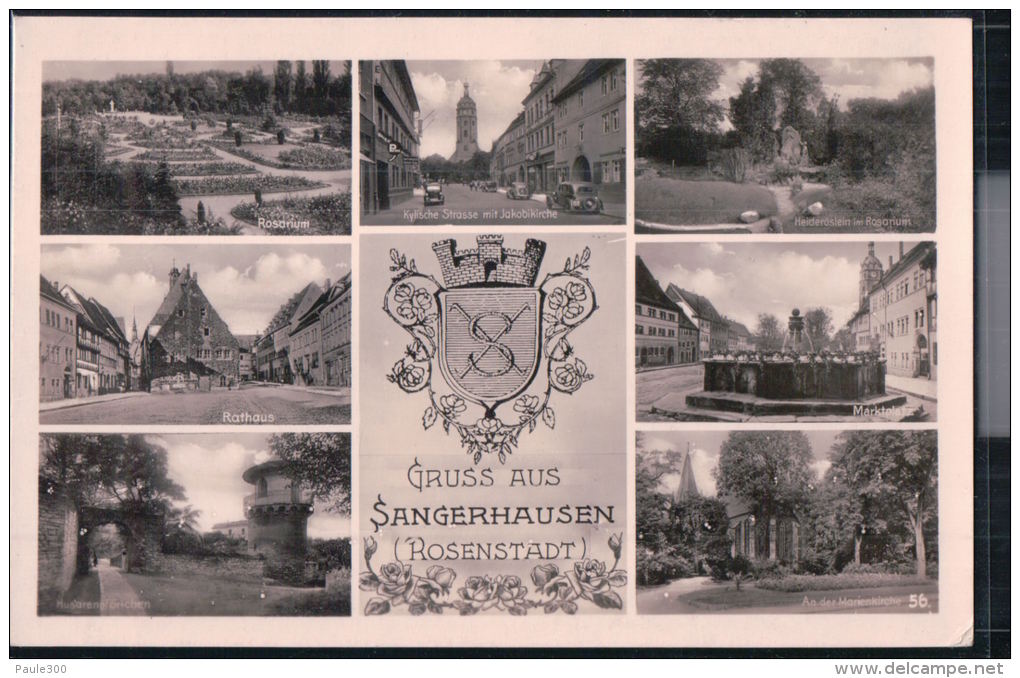Sangerhausen - Mehrbildkarte - Gruß Aus Sangerhausen - Sangerhausen