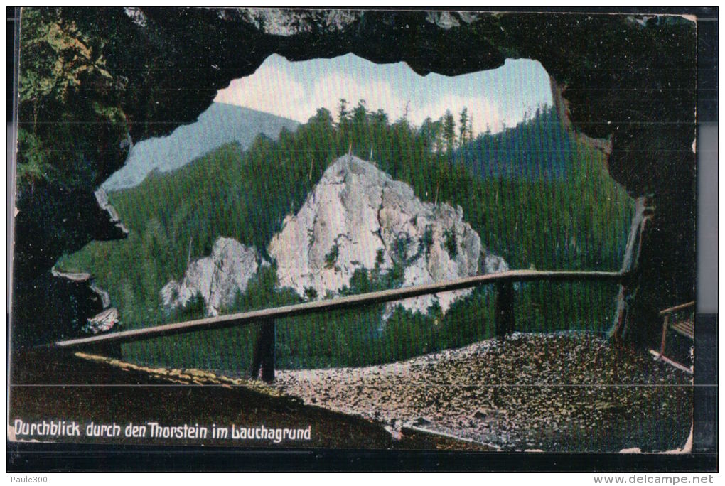 Tabarz - Durchblick Durch Den Thorstein Im Lauchagrund - Thüringer Wald - Tabarz