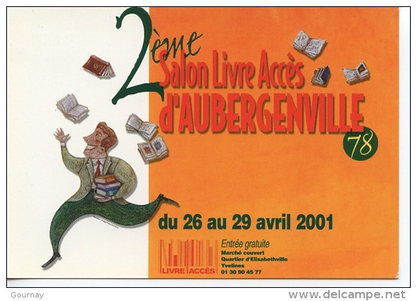 Aubergenville 2001 : 2è Salon Du Livre D'accès - Aubergenville