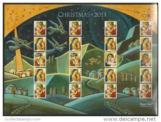 Great Britain 2013   Kerstmis Christmas Weihnachten Noell Smilervel Postfris/mnh - Ungebraucht