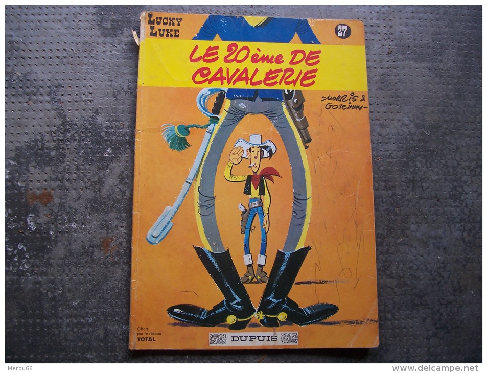 B-D _ Lucky Luke  édité Par Le Réseau Total Par Morris / Gosseinny - Le 20ème De Cavalerie N°27 - Lucky Luke