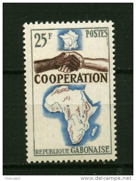 Rep. Gabon ** N° 174 - Coopération Avec La France - Gabon (1960-...)