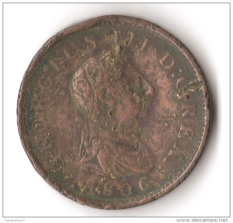 GRANDE-BRETAGNE  1  PENNY   1806 - C. 1 Penny