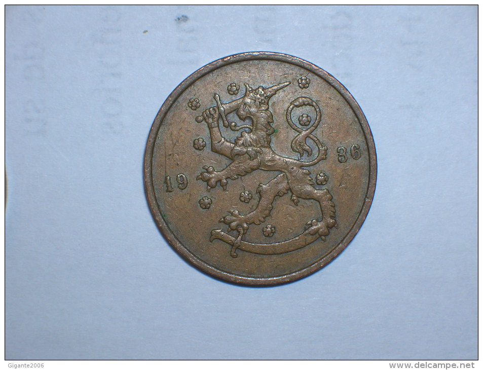 Finlandia 10 Pennia 1936  (5152) - Finland