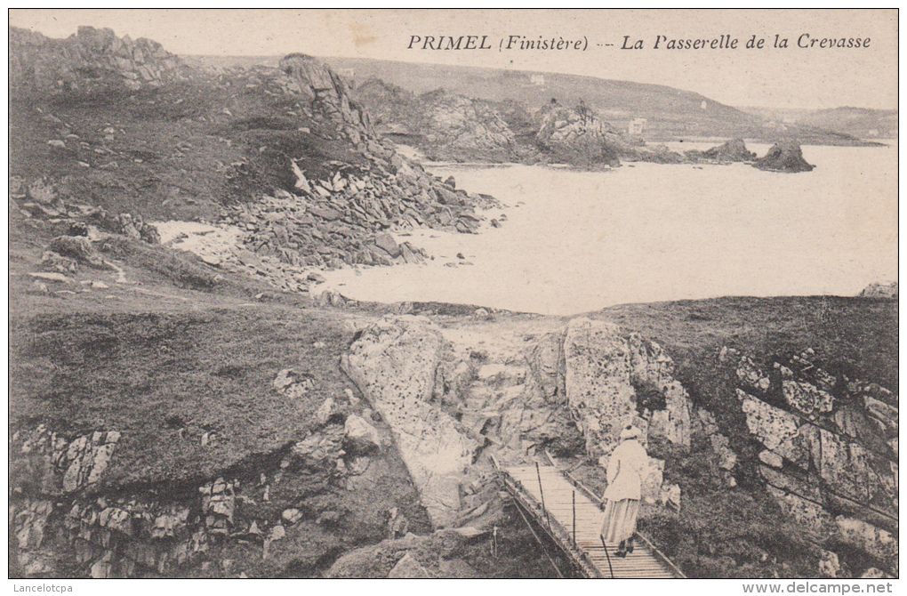 29 - PRIMEL / LA PASSERELLE DE LA CREVASSE - Primel