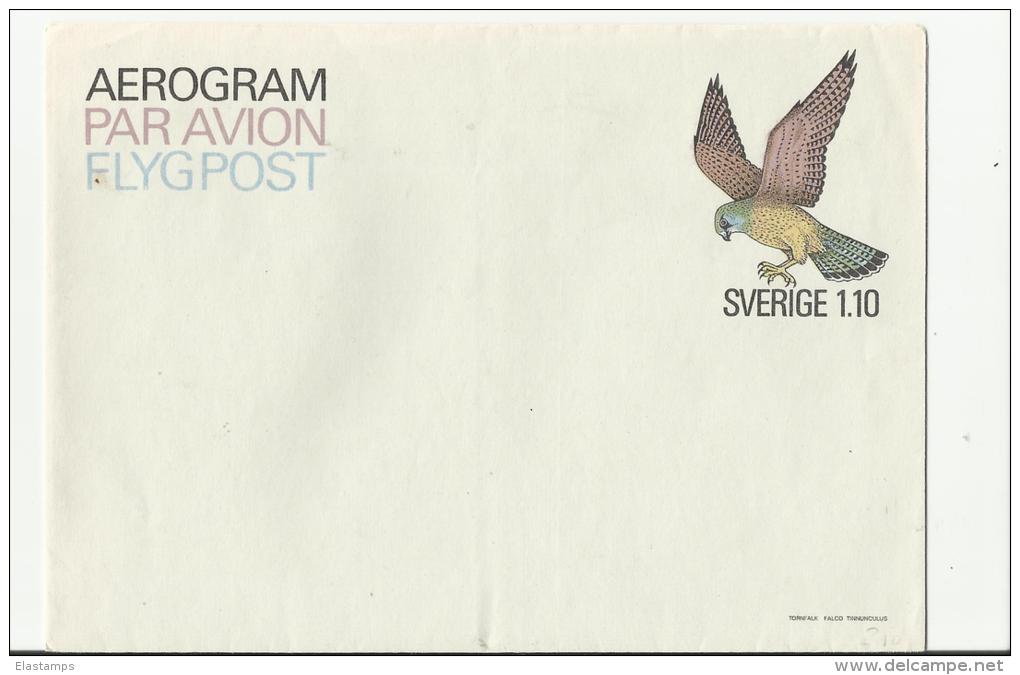 =SWEDEN Aerogramme - Lettres & Documents