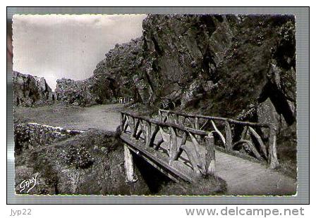 CP Photo 22 Le Val André Promenade De La Lingouare - Pont Bridge - Ed Artaud Gaby N° 30 - Pour Mlle Crolais Lamballe - Autres & Non Classés