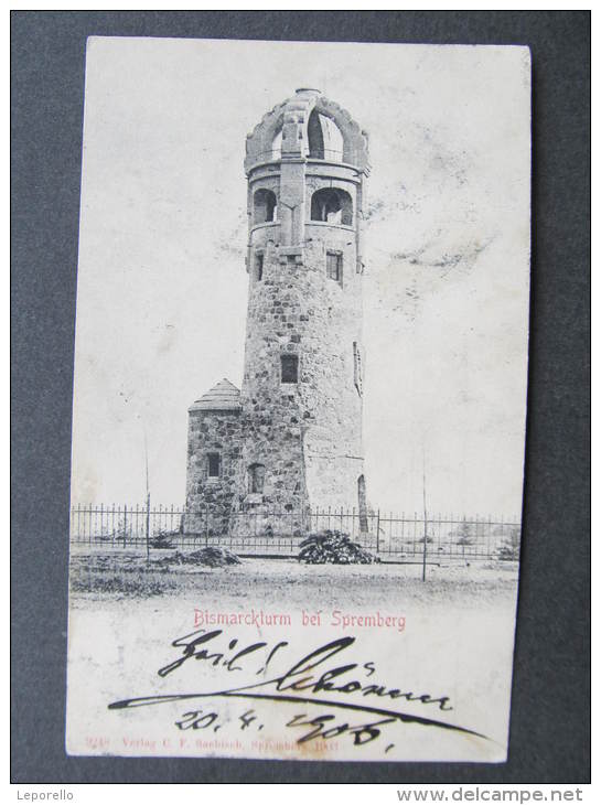 AK SPREMBERG Bismarckturm  1900  //  D*9144 - Spremberg