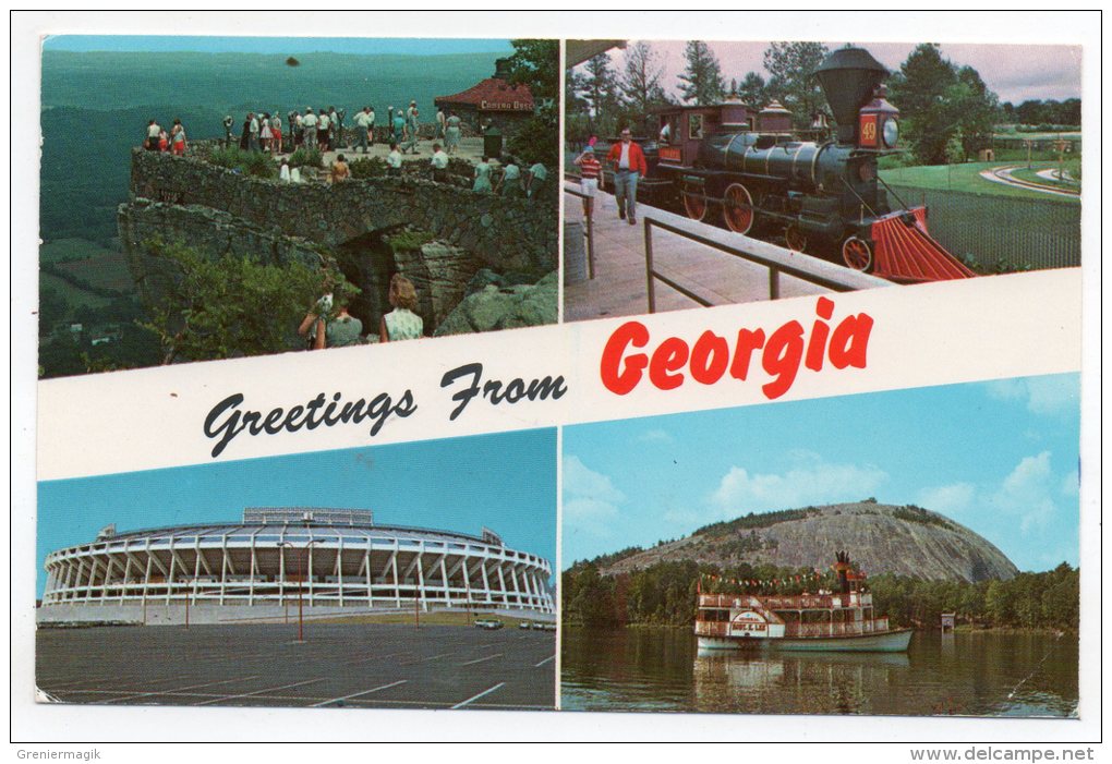 Georgia's Big 4 Attractions - 1973 - Atlanta