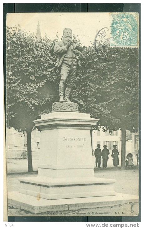 Poissy, Statue De Meissonnier  - Abp127 - Poissy