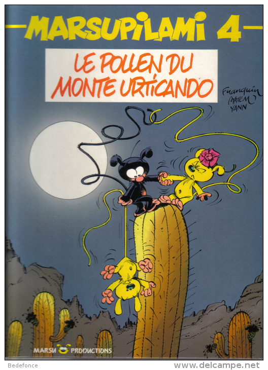 Marsupilami - 4 - Le Pollen Du Monte Urticando - Franquin Batem Et Yann - Marsupilami