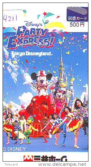 DISNEY Card Japon (4211) Toshocard Japan * Karte Japan * PARTY EXPRESS - Disney
